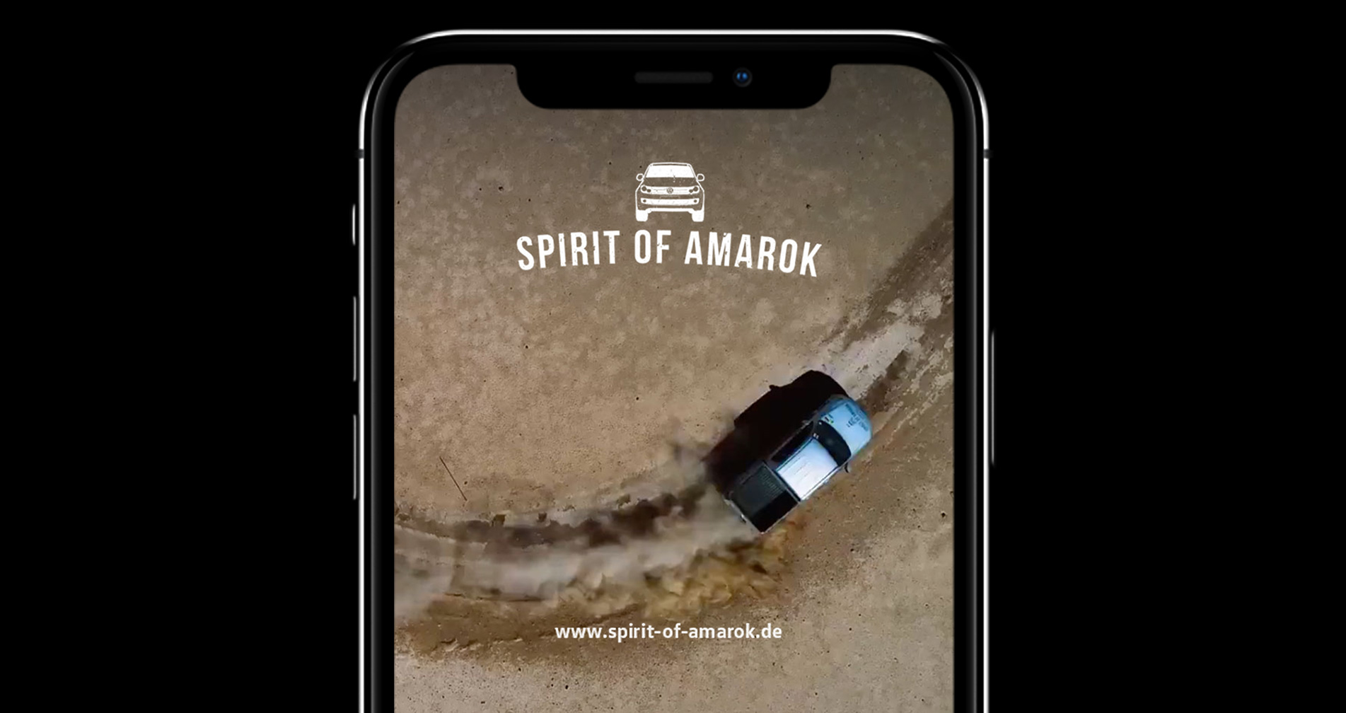 Spirit of Amarok on mobile device